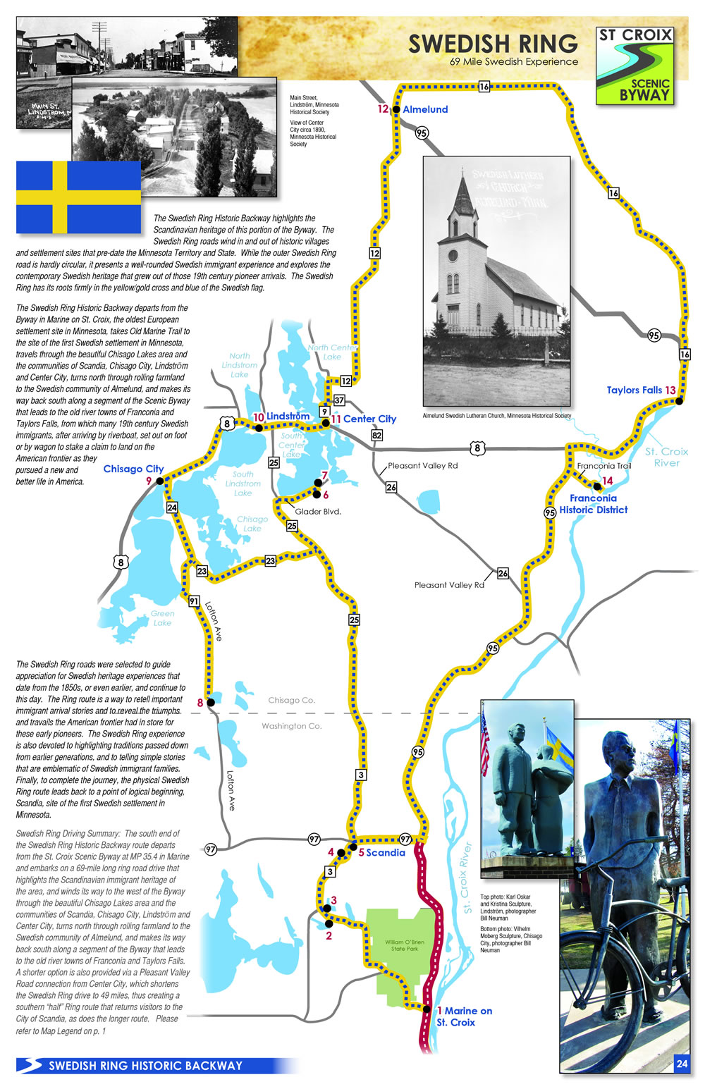 Swedish Ring Heritage Map